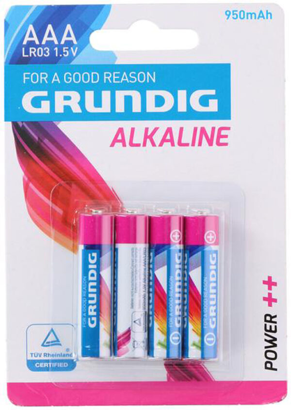 Baterie AAA GRUNDIG ALKALINE 950 mAh