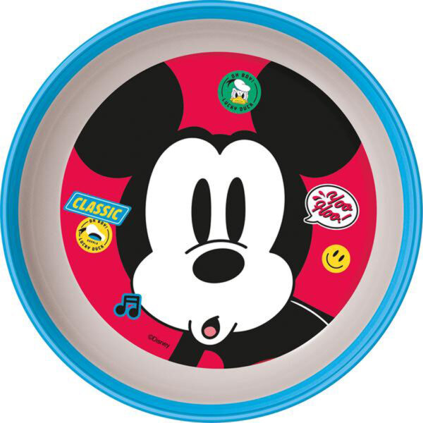 STOR Plastová miska MICKEY 300ml protiskluzová