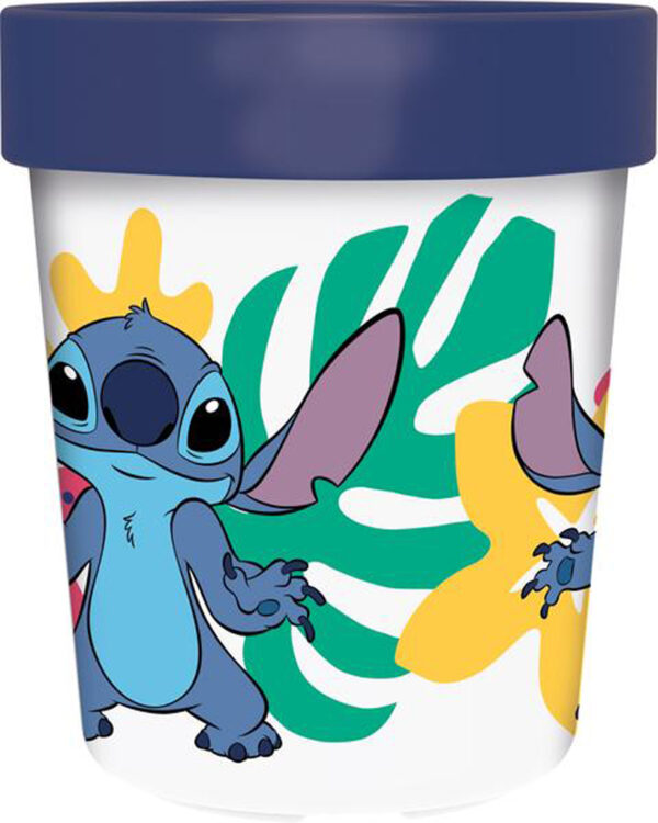 STOR Plastový kelímek Stitch 260ml protiskluzový