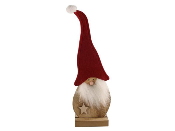 SVENSKA LIVING Plstěná figurka 29cm Santa