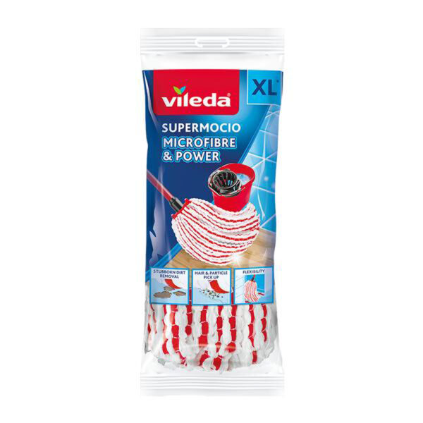 VILEDA mop SuperMocio Microfibre & Power náhrada